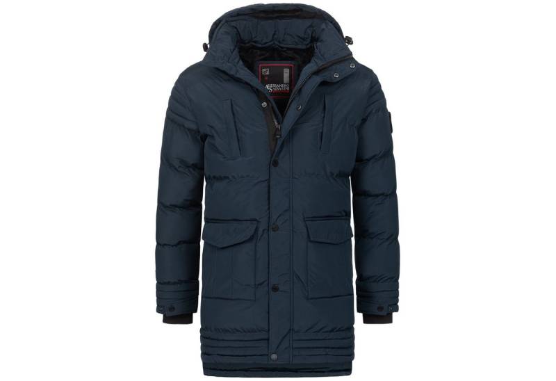 Alessandro Salvarini Winterjacke ASVenico mit Teddyfelleinsatz von Alessandro Salvarini