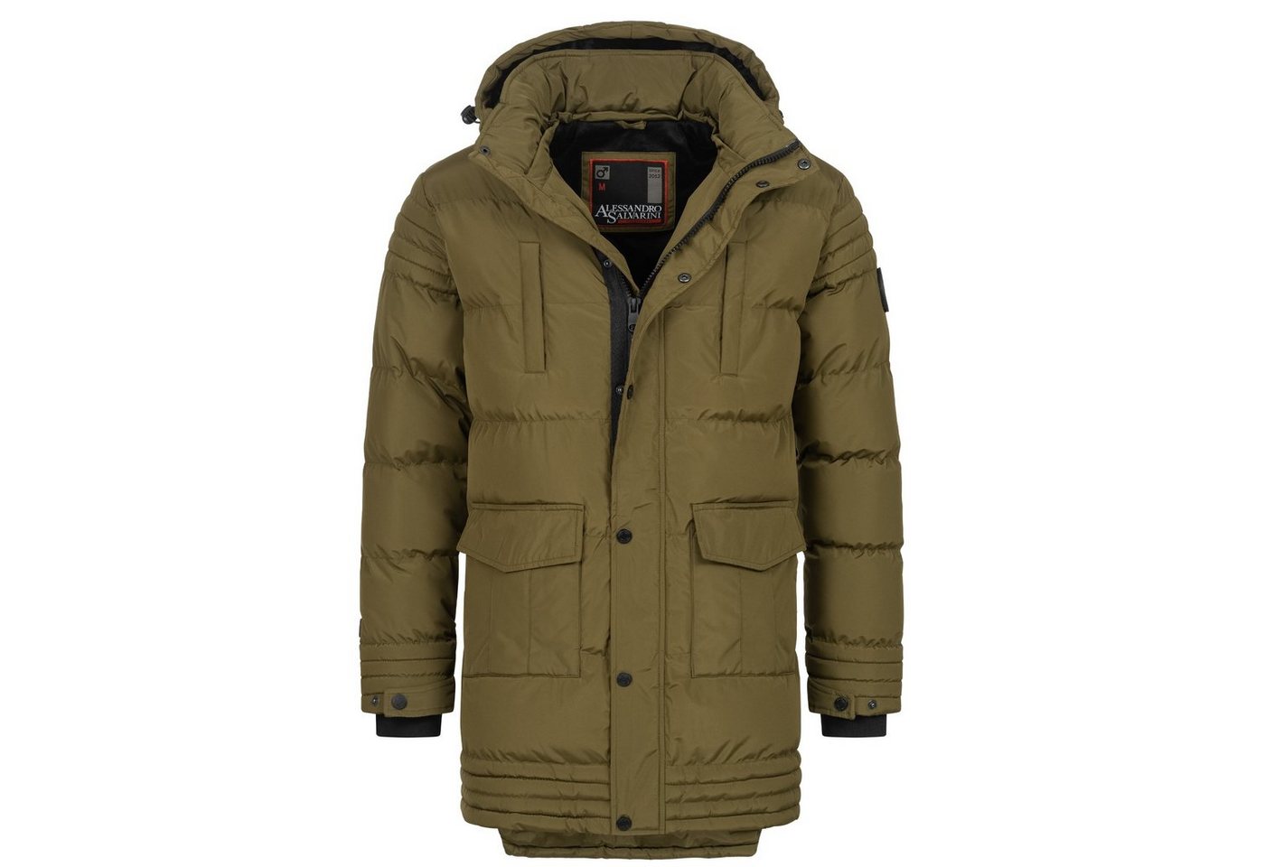 Alessandro Salvarini Winterjacke ASVenico mit Teddyfelleinsatz von Alessandro Salvarini