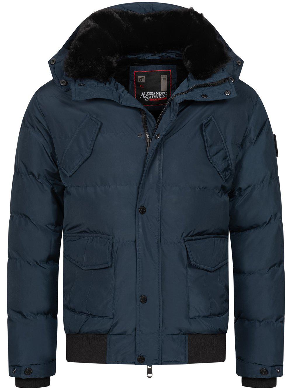 Alessandro Salvarini Winterjacke Herren, blau von Alessandro Salvarini