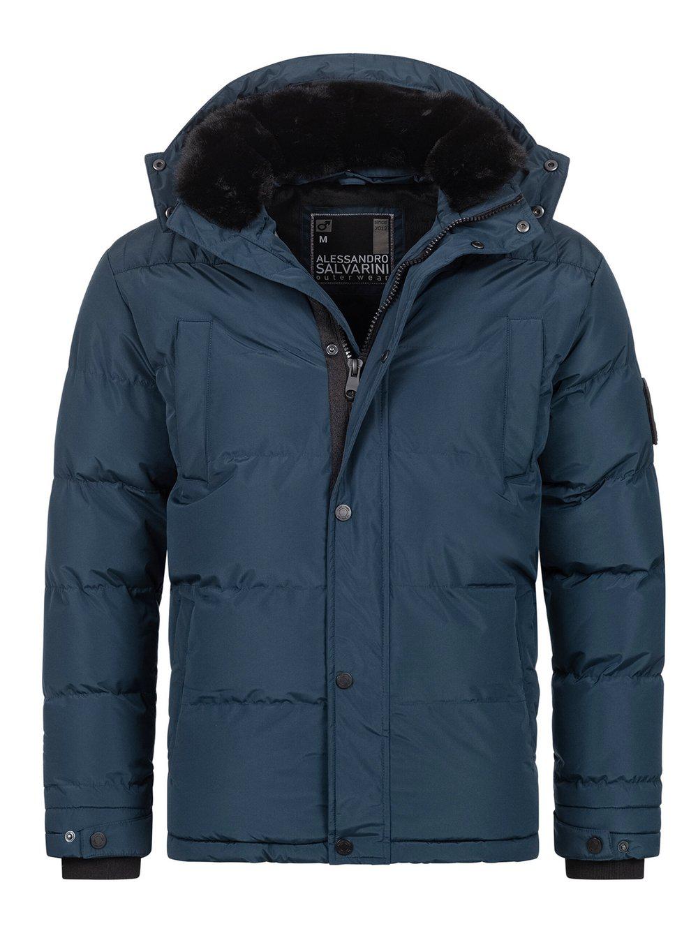 Alessandro Salvarini Winterjacke Herren, blau von Alessandro Salvarini