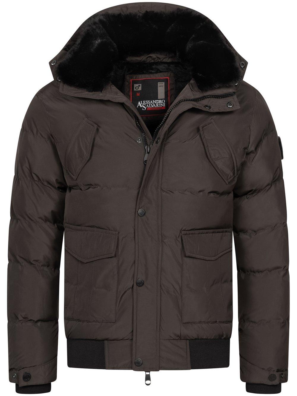 Alessandro Salvarini Winterjacke Herren, grau von Alessandro Salvarini