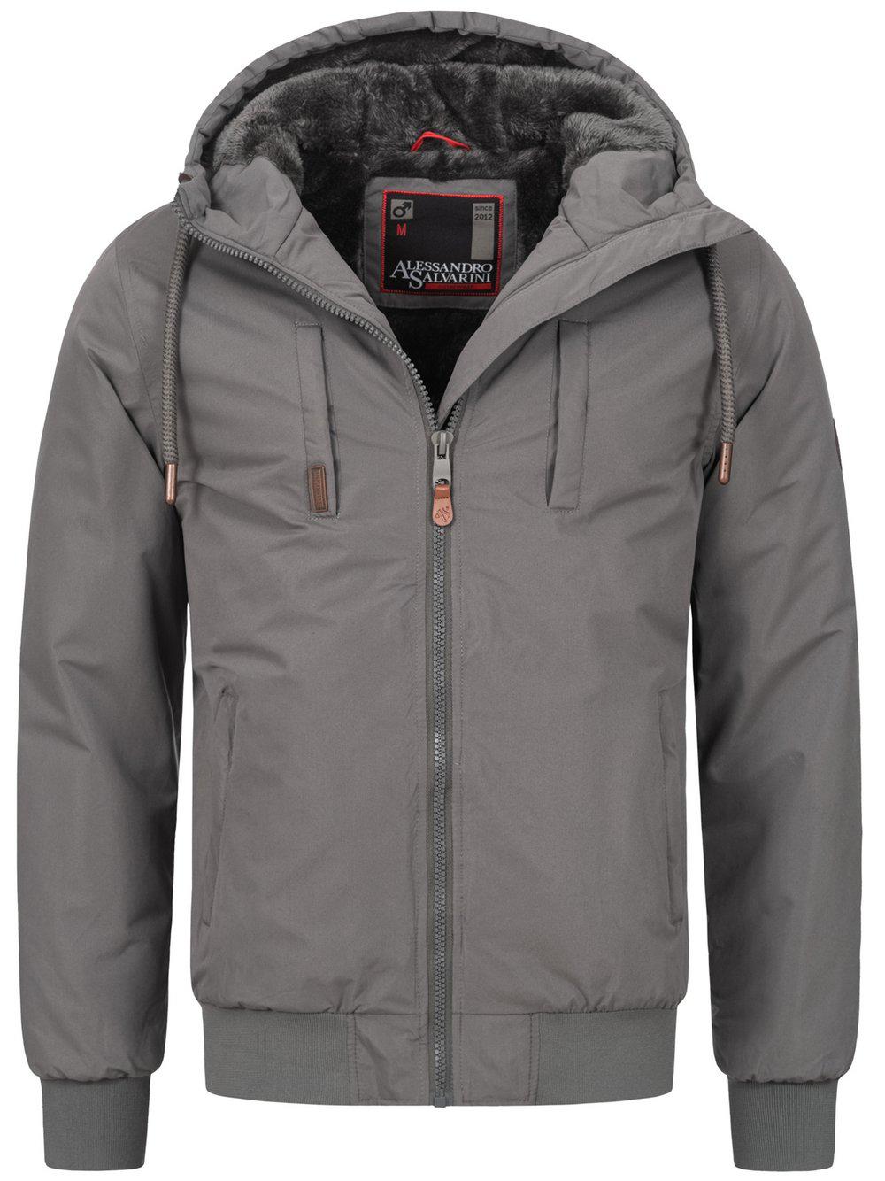 Alessandro Salvarini Winterjacke Herren, grau von Alessandro Salvarini