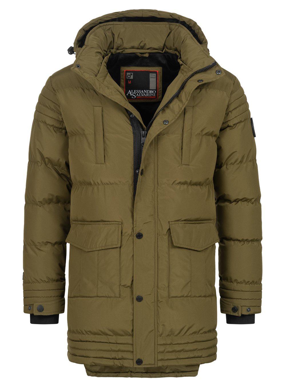 Alessandro Salvarini Winterjacke Herren, oliv von Alessandro Salvarini