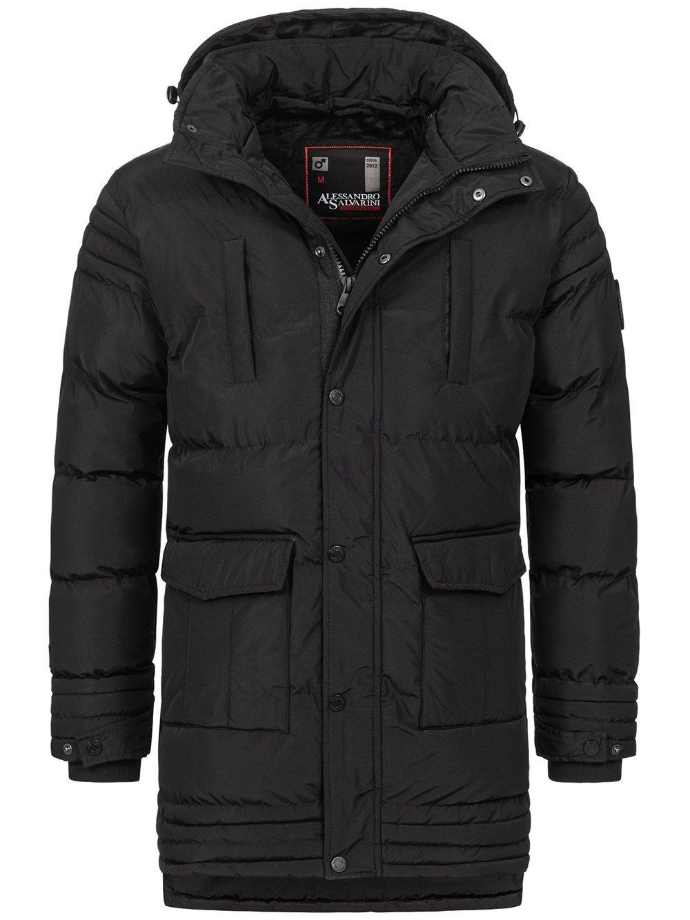 Alessandro Salvarini Winterjacke Herren, schwarz von Alessandro Salvarini