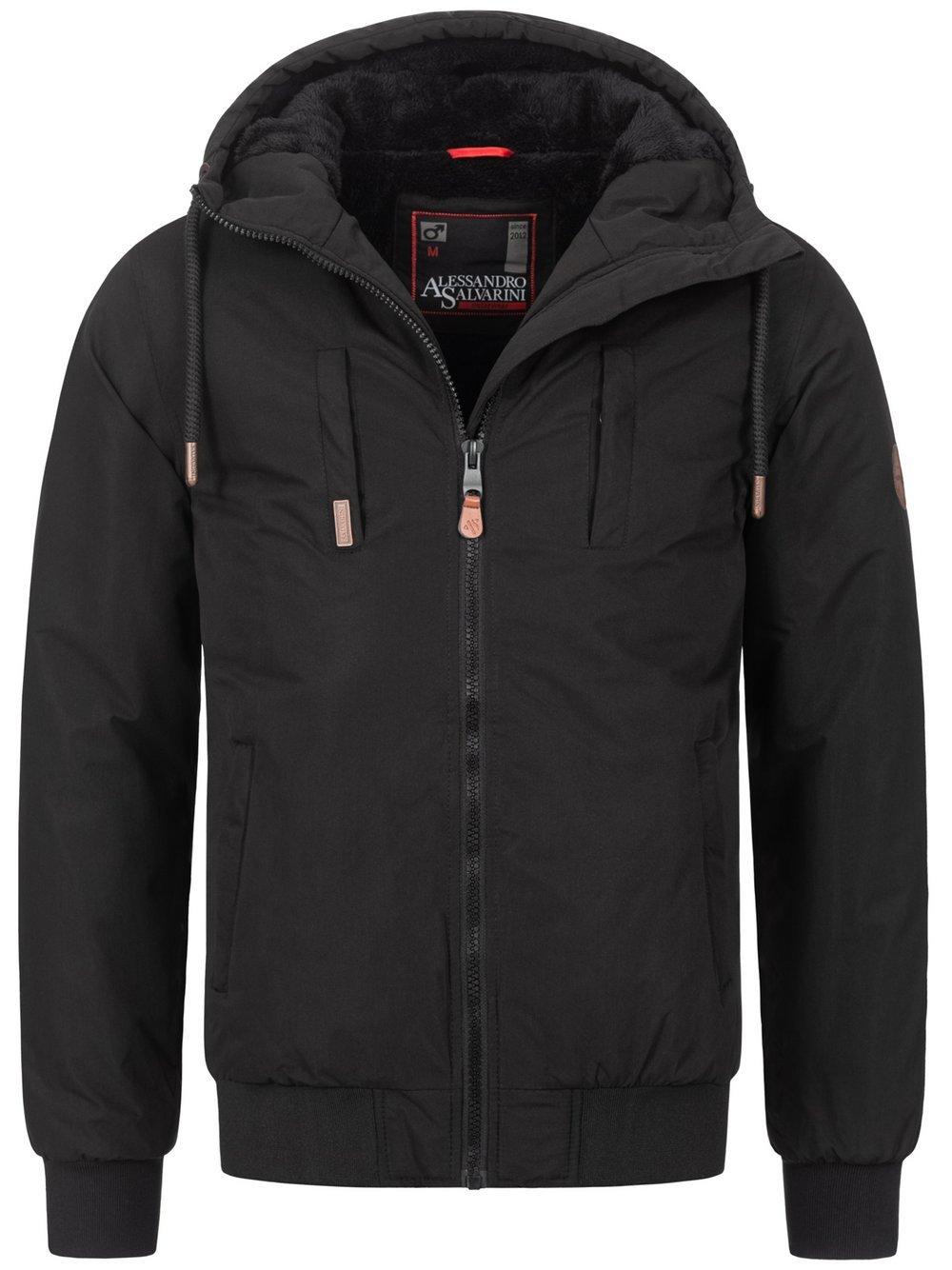 Alessandro Salvarini Winterjacke Herren, schwarz von Alessandro Salvarini