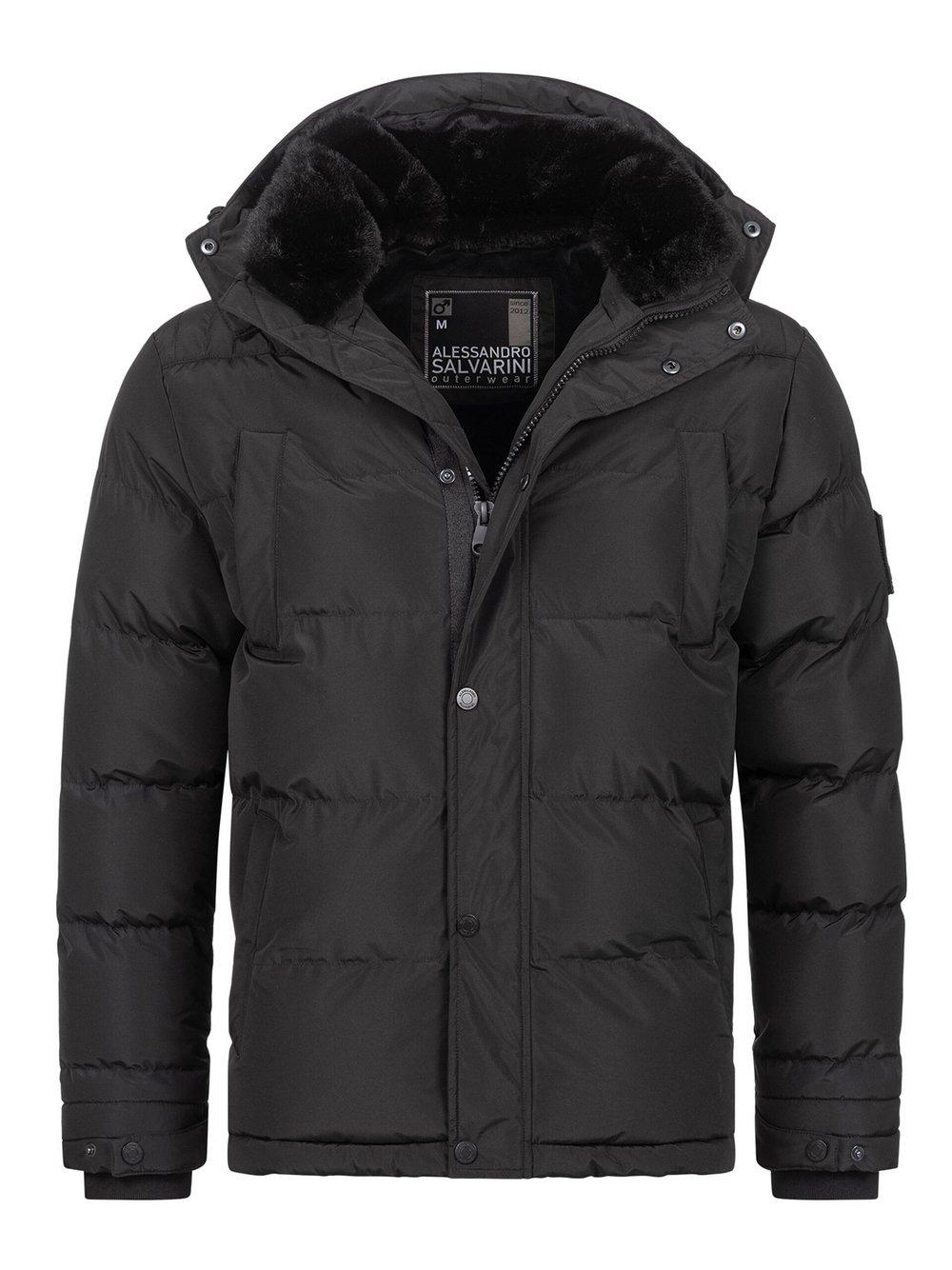 Alessandro Salvarini Winterjacke Herren, schwarz von Alessandro Salvarini