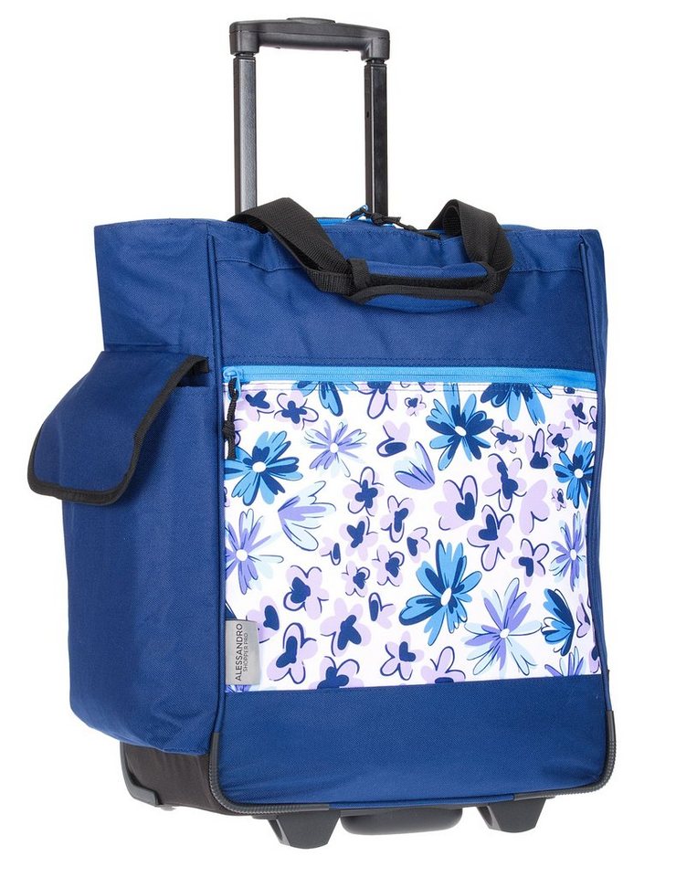 Alessandro Salvatore Einkaufstrolley Pro Shopping Trolley Einkaufswagen, Shoppingroller Einkaufsroller Trolly + Thermotasche von Alessandro Salvatore