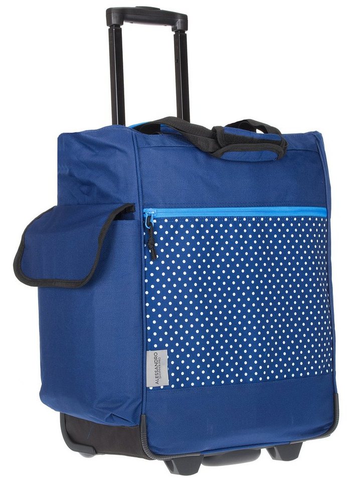 Alessandro Salvatore Einkaufstrolley Pro Shopping Trolley Einkaufswagen, Shoppingroller Einkaufsroller Trolly + Thermotasche von Alessandro Salvatore