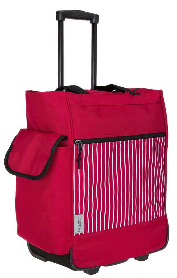 Alessandro Salvatore Einkaufstrolley Pro Shopping Trolley Einkaufswagen, Shoppingroller Einkaufsroller Trolly + Thermotasche von Alessandro Salvatore