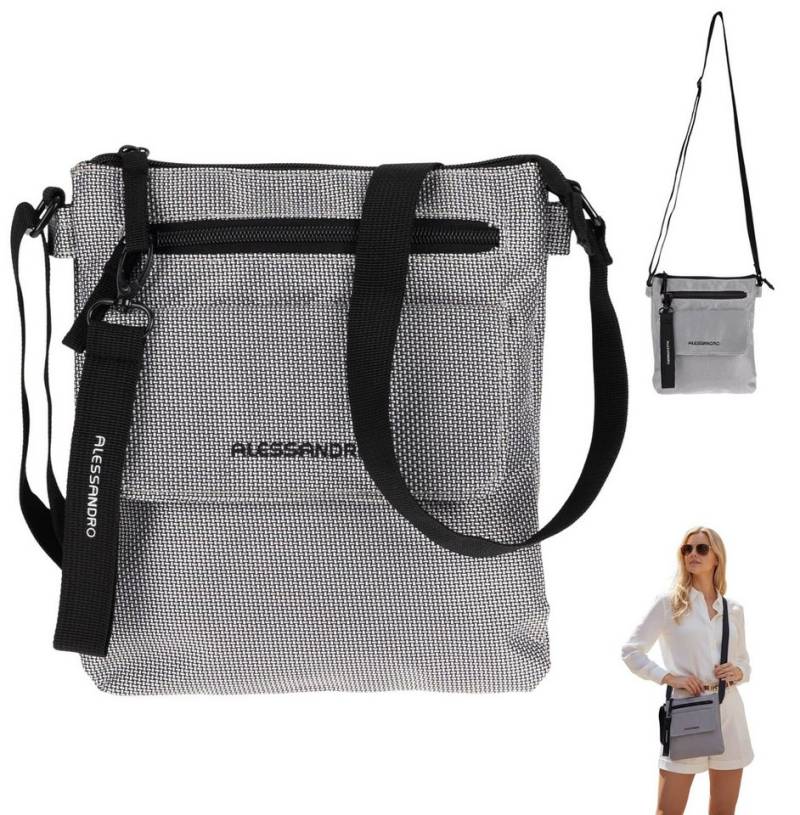 Alessandro Salvatore Handtasche Damen Umhängetasche Schultertasche 2 Hauptfächer, Freizeittasche Umhängetasche Tasche Mini 4292 + Etui Alessandro Salvatore Handtasche Damen Umhängetasche Schultertasche 2 Hauptfächer, Freizeittasche Umhängetasche Tasche Mini 4292 + Etui von Alessandro Salvatore