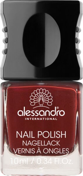 Alessandro Colour Code 4 Nail Polish 24 Shiny Aubergine 10 ml von alessandro