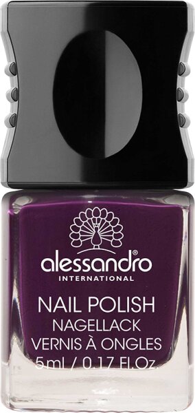 Alessandro Colour Code 4 Nail Polish 45 Dark Violet 5 ml von alessandro