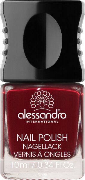 Alessandro Colour Code 4 Nail Polish 54 Midnight Red 10 ml von alessandro