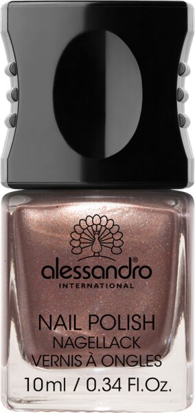 Alessandro Colour Code 4 Nail Polish 71 Brown Metallic 10 ml von alessandro