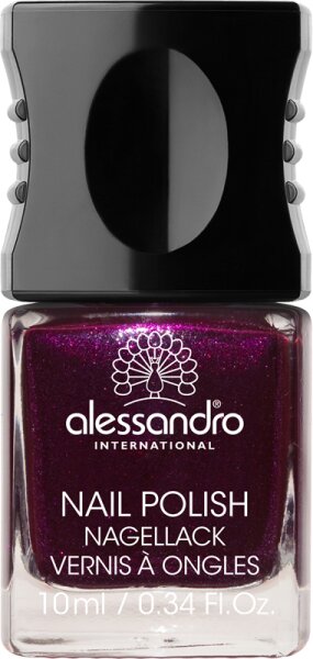 Alessandro Colour Code 4 Nail Polish 90 Purple Purpose 10 ml von alessandro