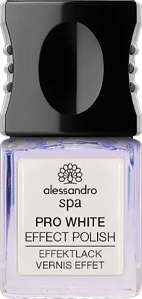 Alessandro Spa Pro White Nail Effect Polish 10 ml von alessandro