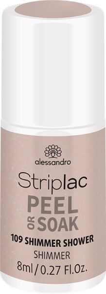 Alessandro Striplac Peel or Soak 109 Shimmer Shower 8 ml von alessandro
