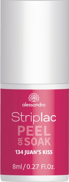 Alessandro Striplac Peel or Soak 134 Juan's Kiss 8 ml von alessandro