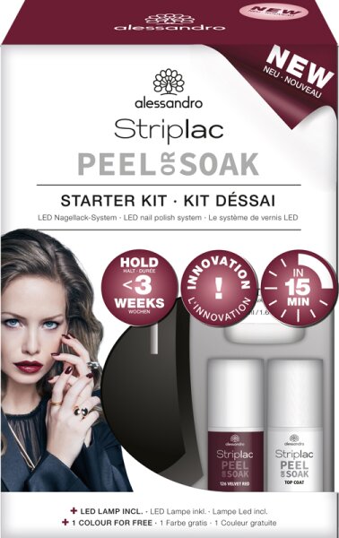Alessandro Striplac Peel or Soak Striplac Starter Kit von alessandro