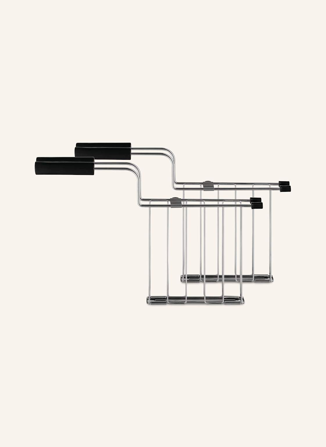 Alessi 2er-Set Toasterzangen Toru silber Alessi 2er-Set Toasterzangen Toru silber von Alessi
