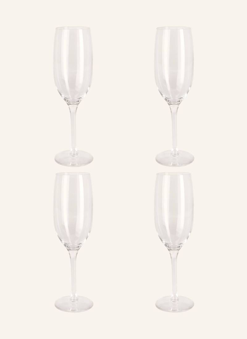 Alessi 4er-Set Sektgläser Mami Xl transparent von Alessi