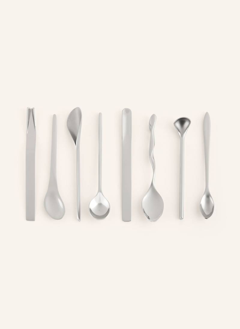 Alessi 6er-Set Espressolöffel Mokka silber von Alessi