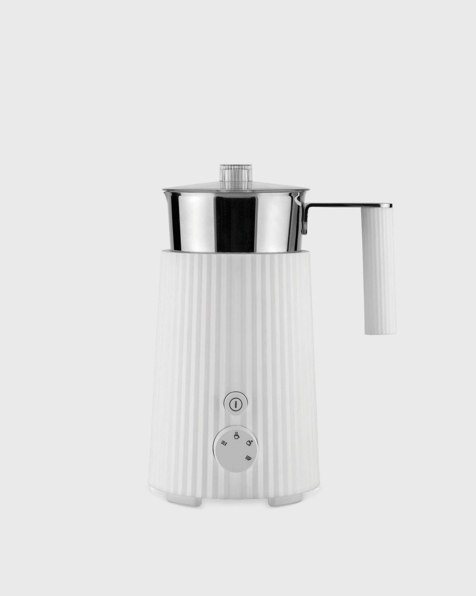 Alessi PLISSE MULTI-FUNCTION MILK FROTHER - EU PLUG men Kitchen- & Tableware white in Größe:ONE SIZE Alessi PLISSE MULTI-FUNCTION MILK FROTHER - EU PLUG men Kitchen- & Tableware white in Größe:ONE SIZE von Alessi