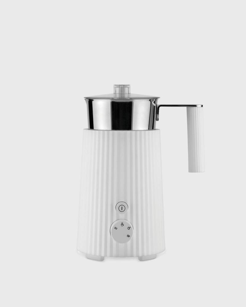 Alessi PLISSE MULTI-FUNCTION MILK FROTHER - EU PLUG men Kitchen- & Tableware white in Größe:ONE SIZE von Alessi