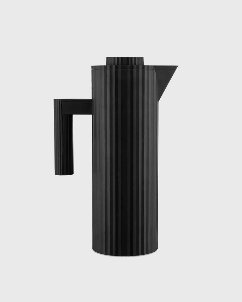 Alessi PLISSE THERMO INSULATED JUG men Kitchen- & Tableware black in Größe:ONE SIZE von Alessi
