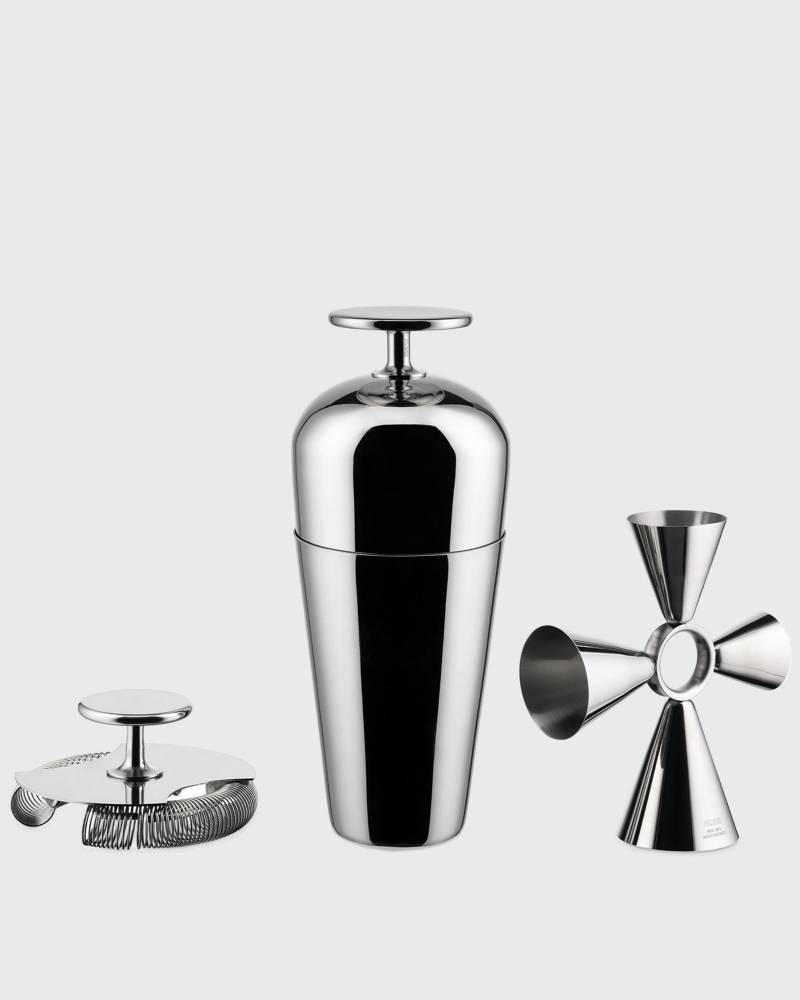 Alessi TENDING BOX MIXING KIT 3 ST men Kitchen- & Tableware silver in Größe:ONE SIZE von Alessi