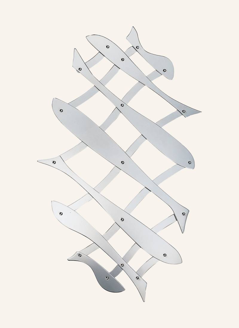 Alessi Topfuntersetzer Pescher silber von Alessi