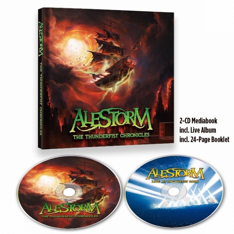Alestorm The Thunderfist Chronicles CD multicolor Alestorm The Thunderfist Chronicles CD multicolor von Alestorm