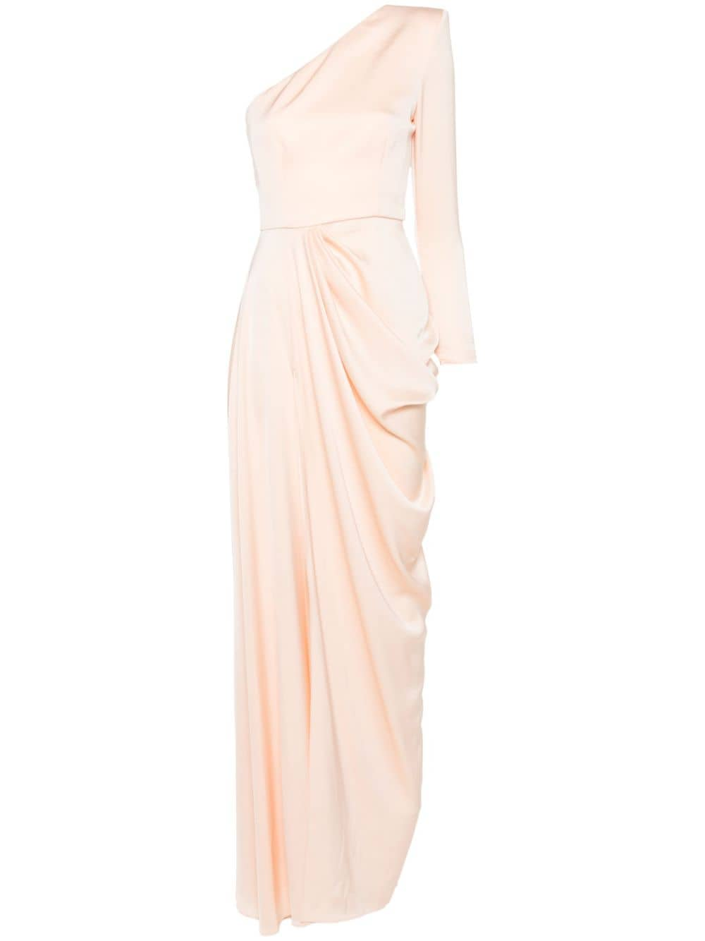 Alex Perry Asymmetrisches Maxikleid - Rosa von Alex Perry