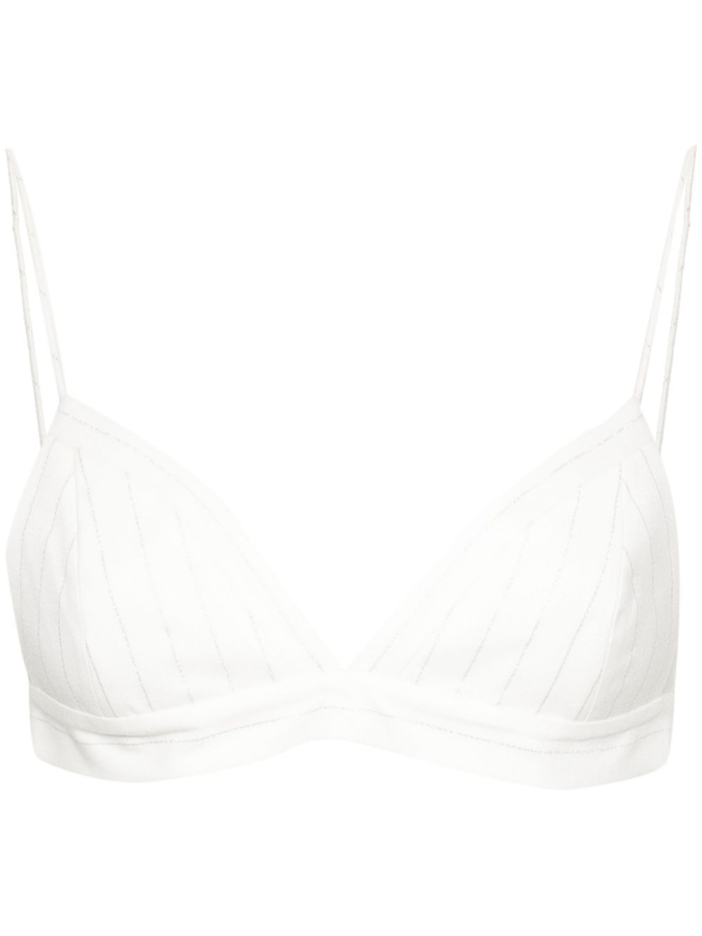 Alex Perry Cropped-Bralet - Weiß von Alex Perry