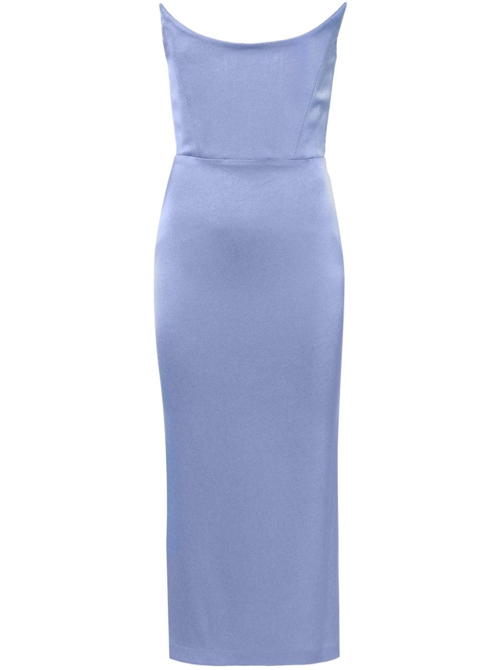 Alex Perry Schulterfreies Kleid im Corsage-Style - Blau von Alex Perry