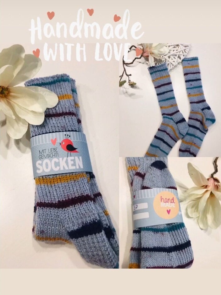Socken, Strümpfe, Handgestrickt Handmade Gr. 37 Socken, Strümpfe, Handgestrickt Handmade Gr. 37 von AlexAsWollwerkstatt