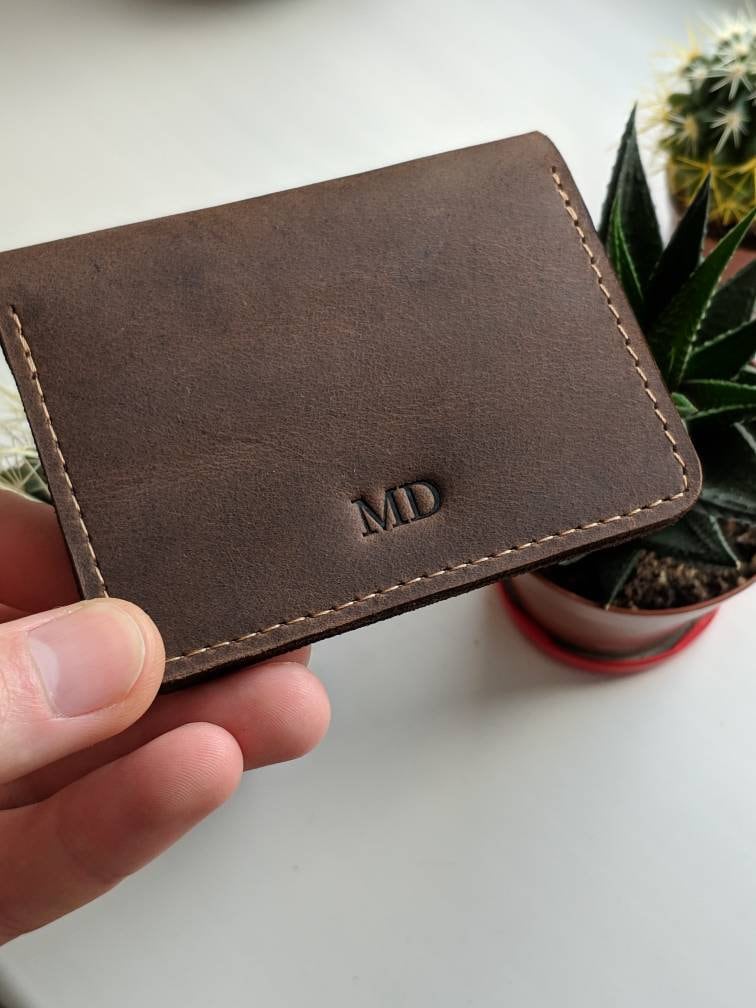 Personalisiert, Leder Kartenhalter, Kreditkartenetui, Kreditkarten-Organizer, Leder-Karten-Etui, Kreditkarten-Etui, Leder-Karten-Brieftasche von AlexDemyanov