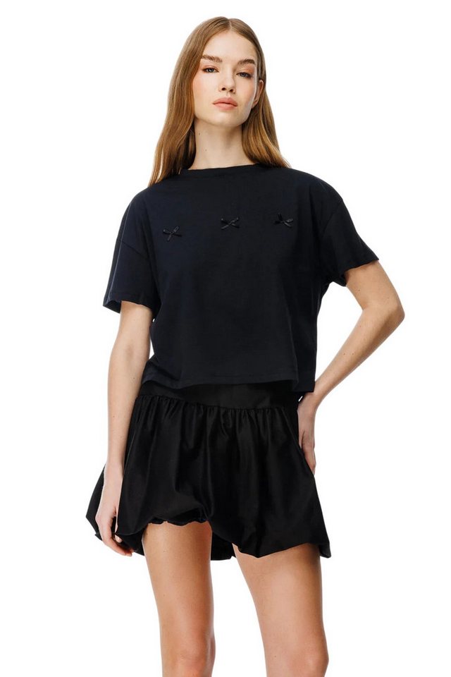 Alexa Dash T-Shirt Fahrrad Kragen Band T-Shirt von Alexa Dash