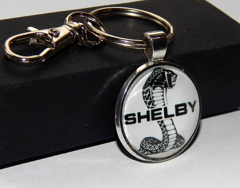 Ford Shelby Cobra Schlüsselanhänger Auto Logo Emblem Schmuck von AlexaArtBoutique
