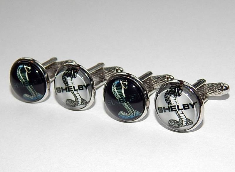 Ford Shelby Cobra Manschettenknöpfe Auto Emblem Manschettenknöpfe von AlexaArtBoutique