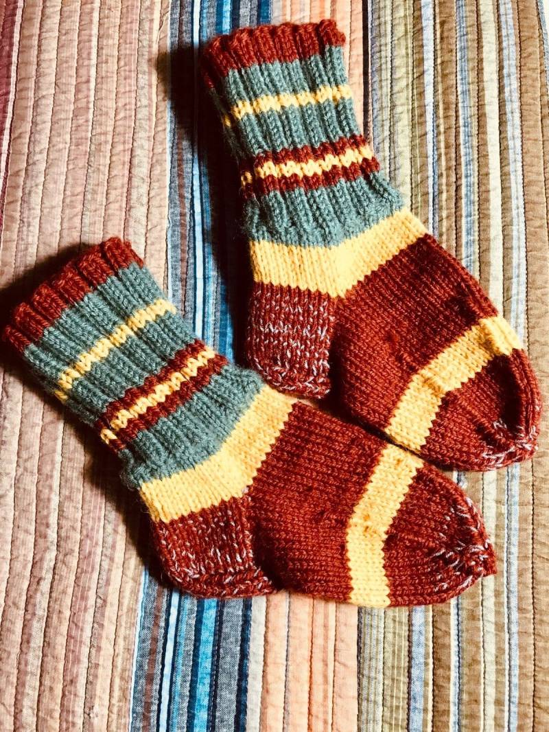 Handgestrickte Wollsocken Handgestrickte Wollsocken von AlexaknitsCreations