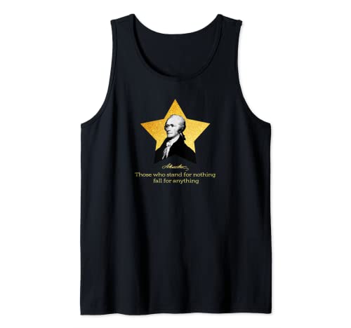 Alexander Hamilton Vintage USA Geburtstag Geschichte Frauen Teens Tank Top von Alexander Hamilton Political NuL Dad Men Kids Gift