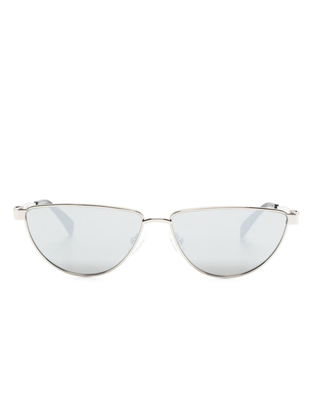 Alexander McQueen Eyewear Verspiegelte Sonnenbrille - Silber von Alexander McQueen Eyewear