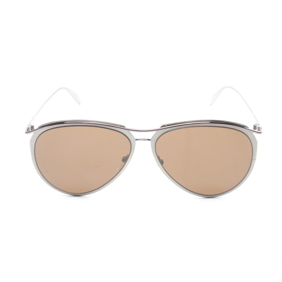 Alexander McQueen AM0115S Aviator Anthrazit von Alexander McQueen