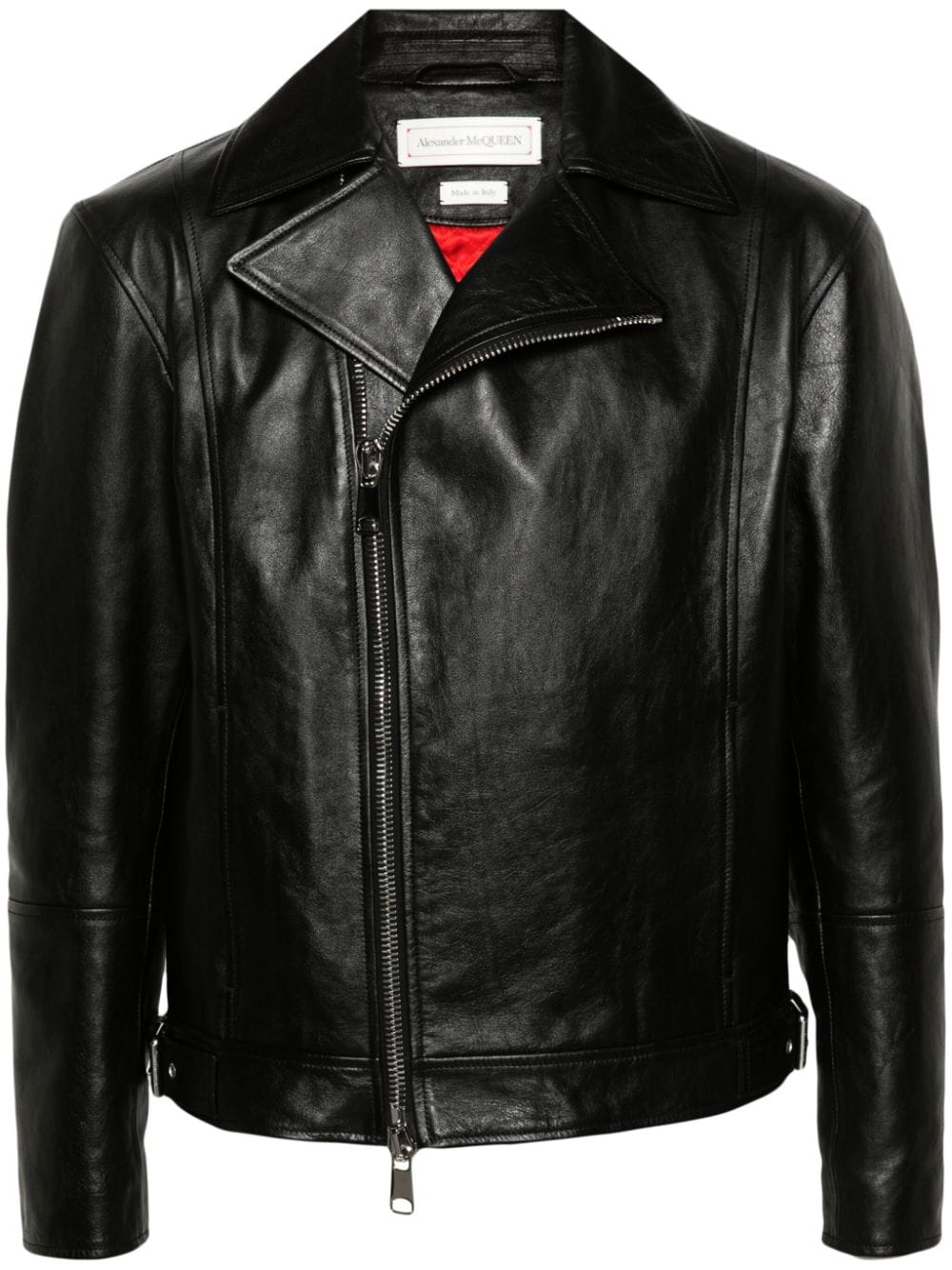 Alexander McQueen Bikerjacke mit Reißverschluss - Schwarz von Alexander McQueen