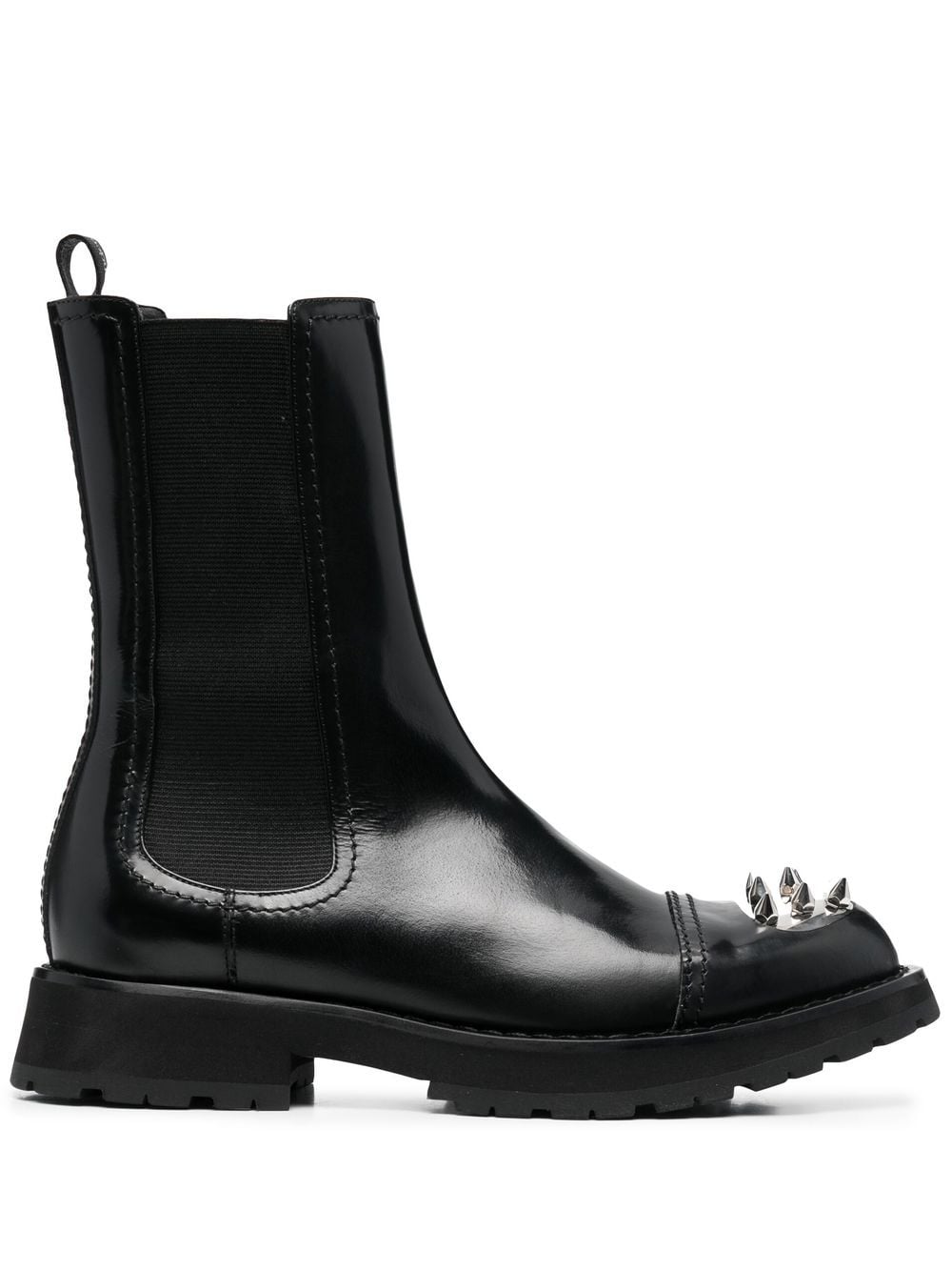 Alexander McQueen Chelsea-Boots mit Nieten - Schwarz von Alexander McQueen