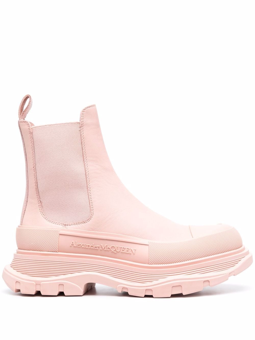 Alexander McQueen Klassische Chelsea-Boots - Rosa von Alexander McQueen