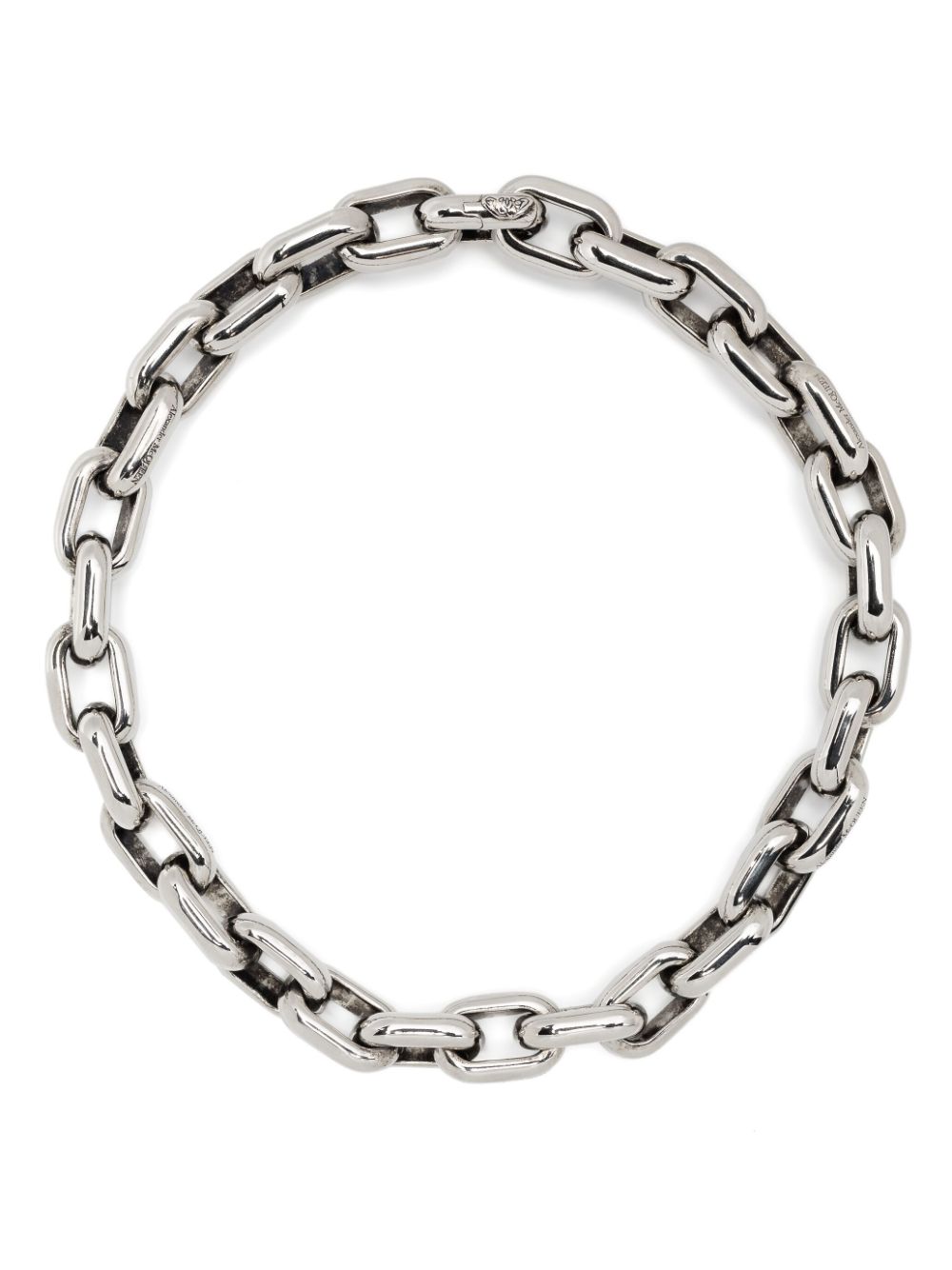 Alexander McQueen Chunky Peak Halskette - Silber von Alexander McQueen