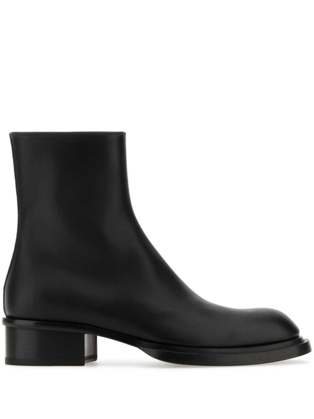 Alexander McQueen Cuban Stack Stiefel - Schwarz von Alexander McQueen