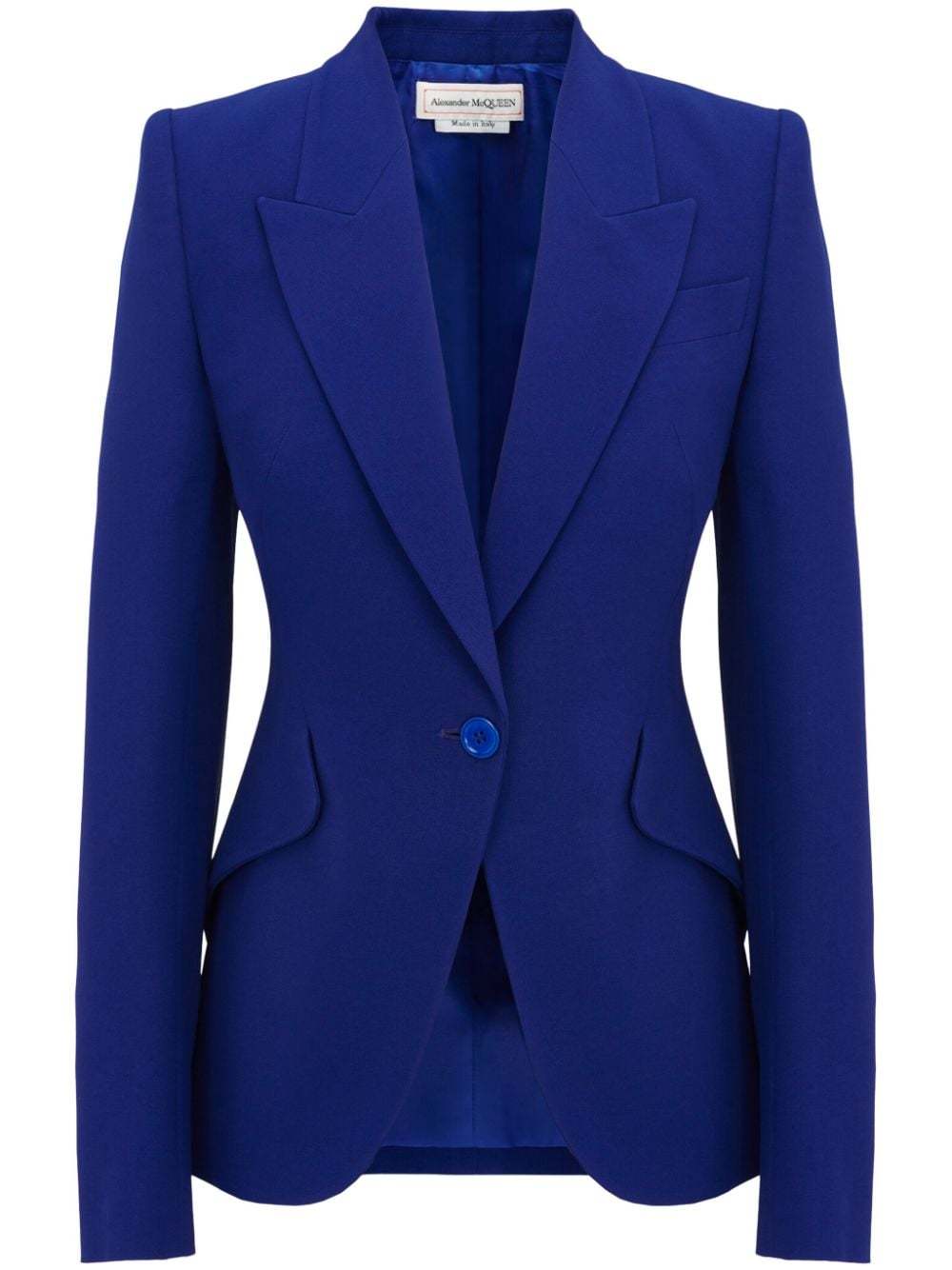 Alexander McQueen Peak Blazer - Blau von Alexander McQueen